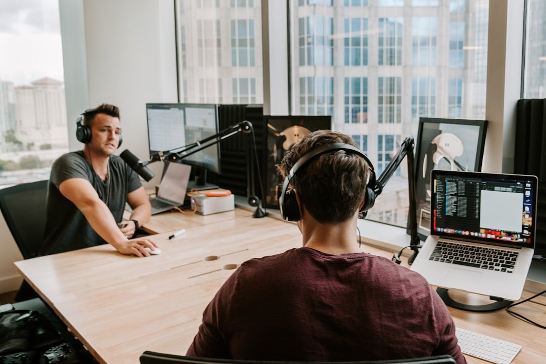 professional podcast studio setup