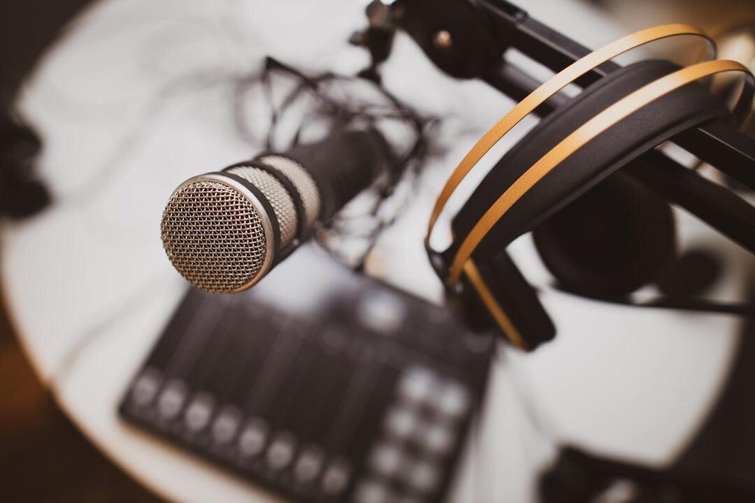 podcast recording setup