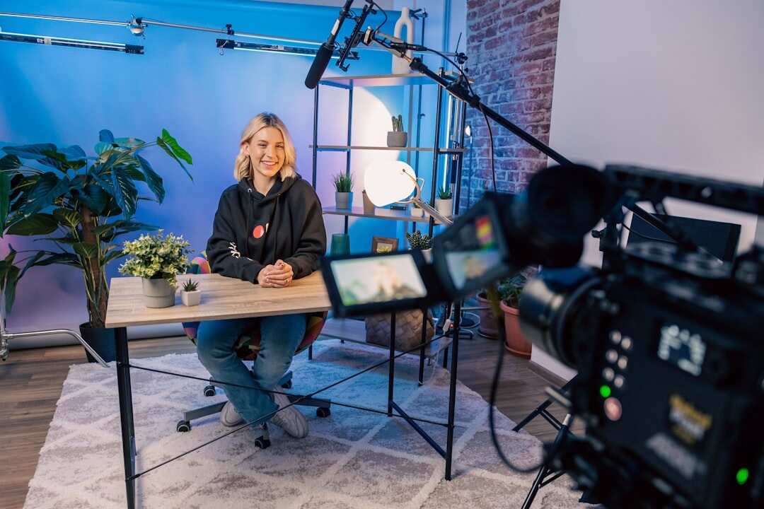 guest interview in studio