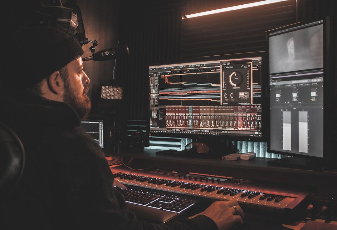 editing audio waveform